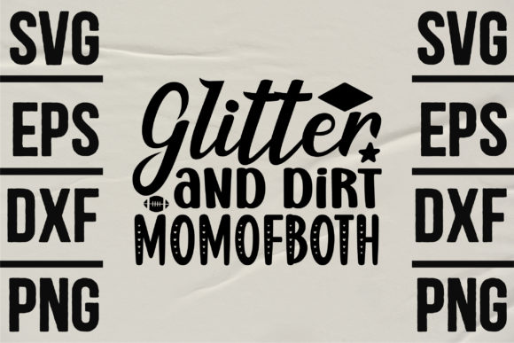 Glitter Dirt Mom of Both Embroidery Review
