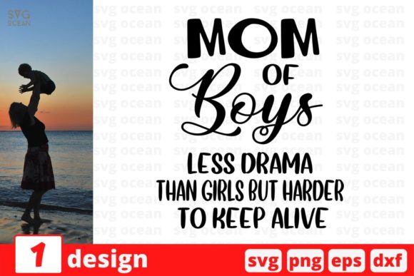 Mom of Boys Less Drama Than Girls but Graphics and Crafts
