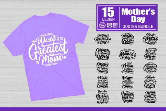 Mother s Day Quotes SVG Design Bundle: Graphics & Crafts Review