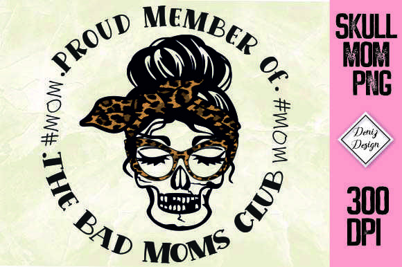 Proud Member of the Bad Mom Club Cheetah