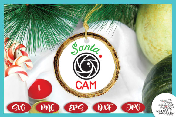 Santa Cam Ornamente SVG Graphics and Crafts Review