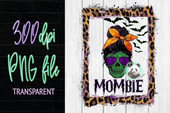 Zombie Mom Halloween Sublimation Design Review
